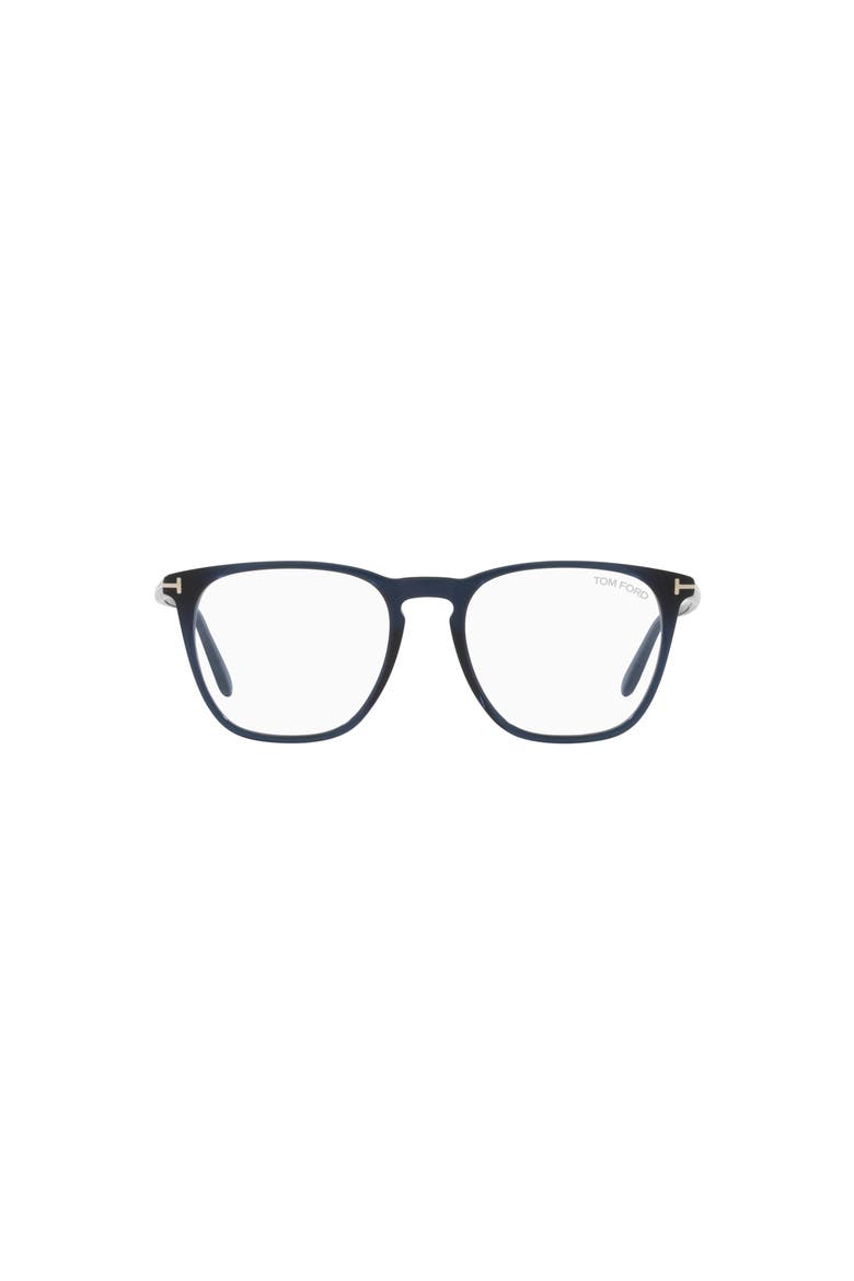 52mm Round optical glasses, Alternate, color, Blue