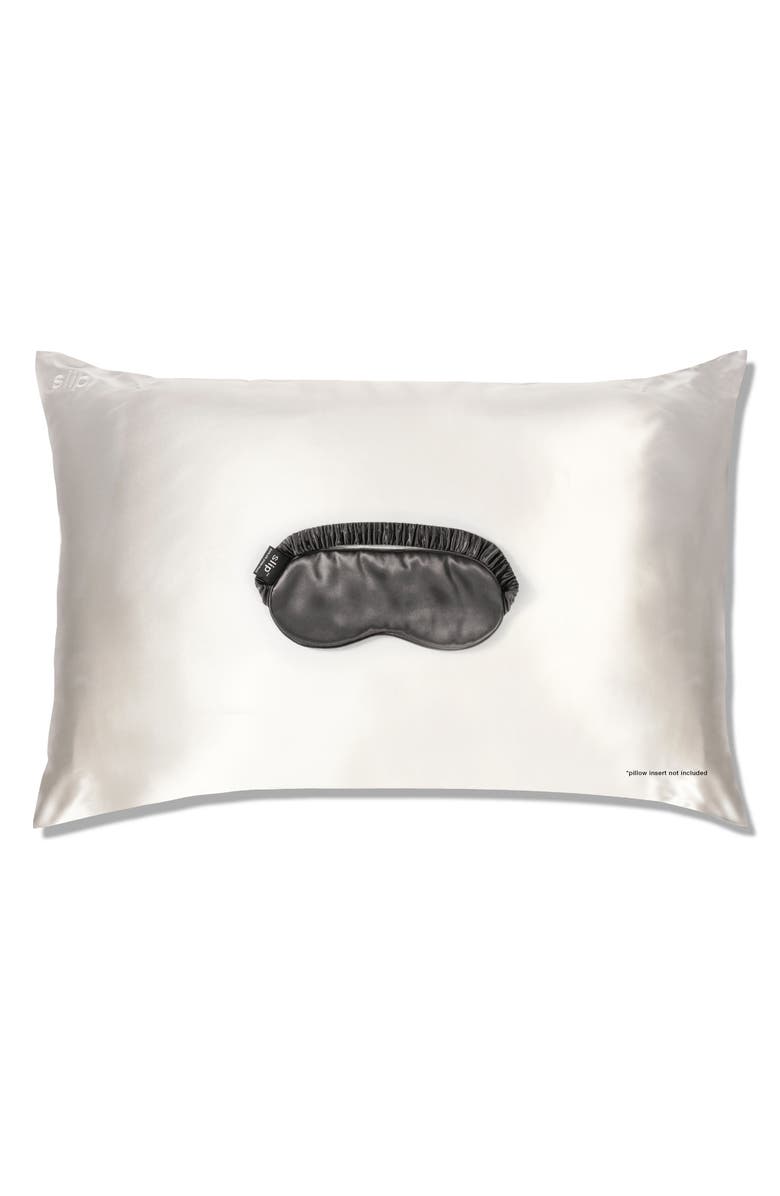 slip <sup>™</sup> for beauty sleep White & Charcoal Collection, Main, color, 