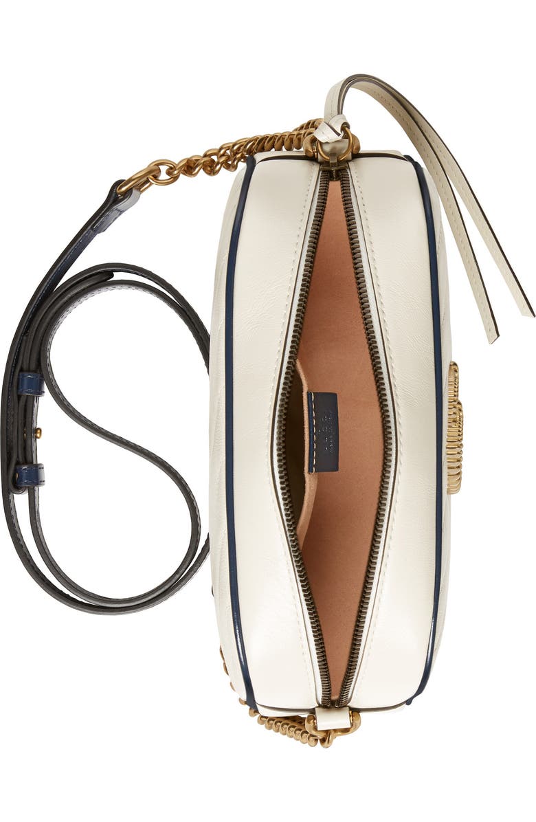 Gucci Small GG 2.0 Matelassè Leather Camera Bag, Alternate, color,