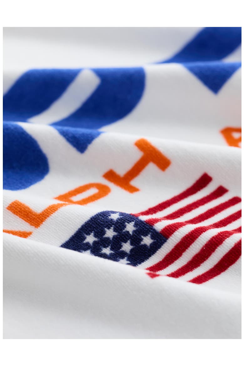 US Open® Collection Sports Towel, Alternate, color, NAVY/ RED