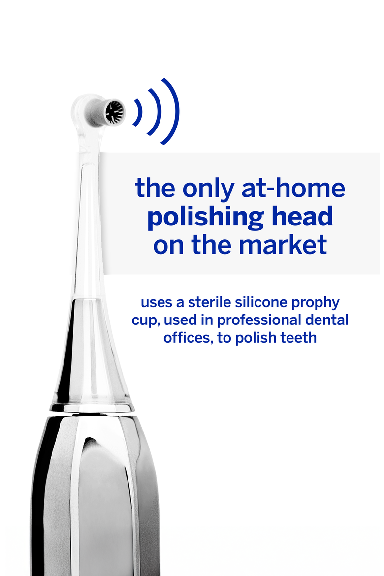Zina45 Sonic Pulse Toothbrush, Alternate, color, Chromse Silver