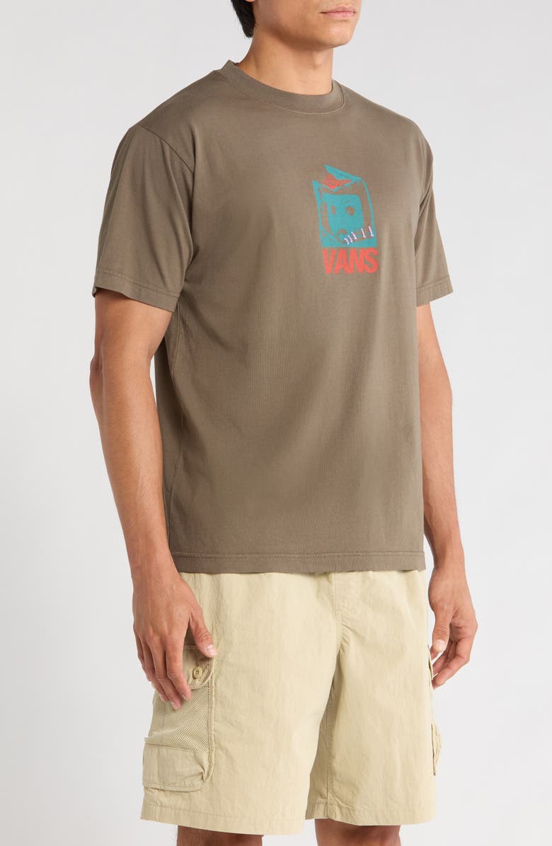Vans Dollface Graphic T-Shirt, Alternate, color, Turkish Coffee