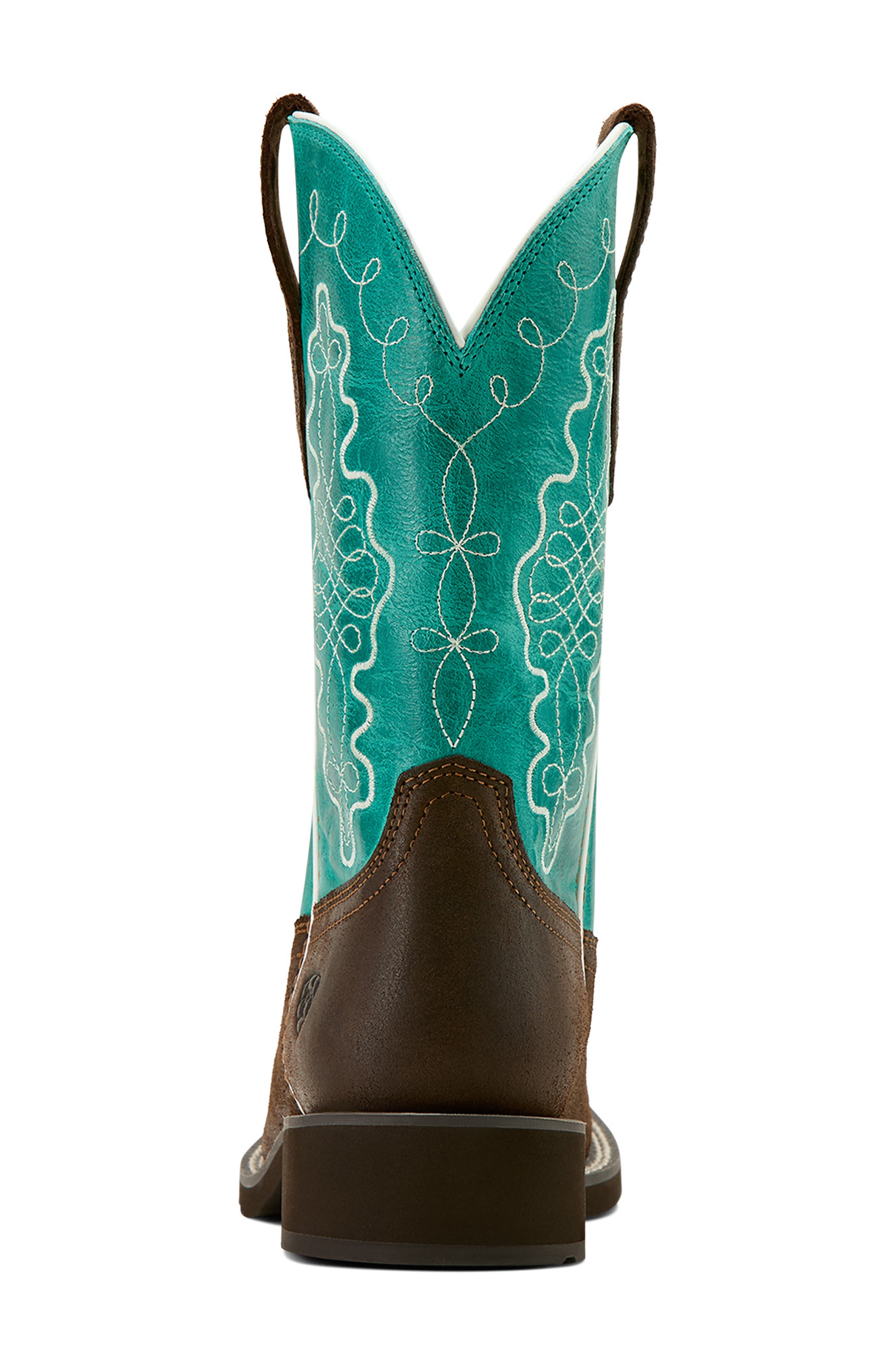 Ariat Callie Distressed Western Boot, Alternate, color, Brown