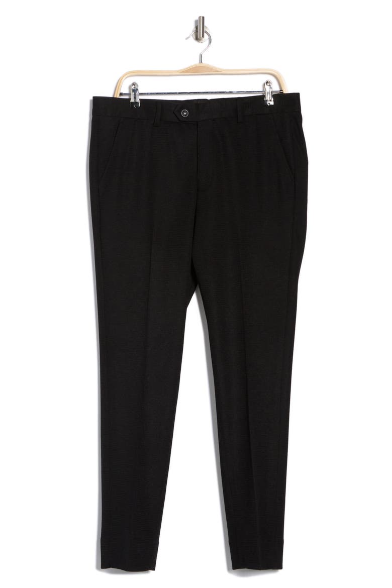 Slim Fit Dress Pants, Alternate, color, BLACK
