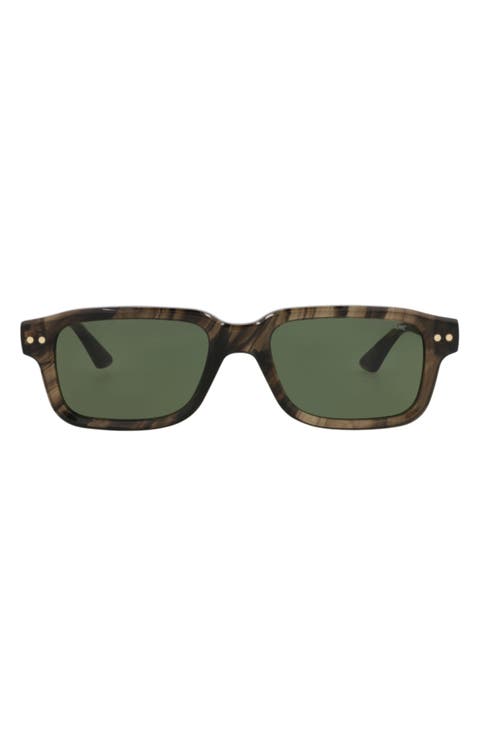 53mm Rectangular Sunglasses