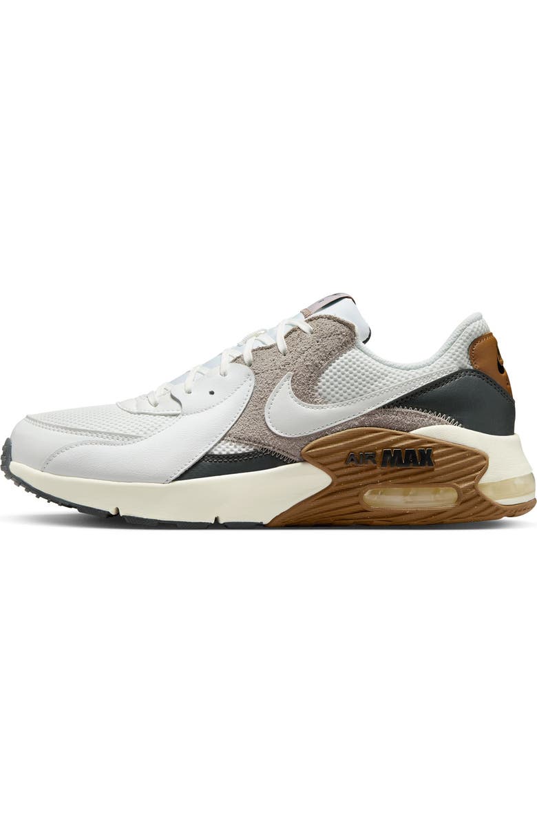 Nike Air Max Excee Sneaker, Alternate, color, 102 Summit White/Summit White-Lt British Tan