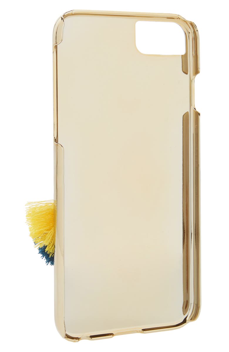 Skinnydip Scandi Pom-Embellished iPhone 6/7 & 6/7 Plus Case, Alternate, color, 