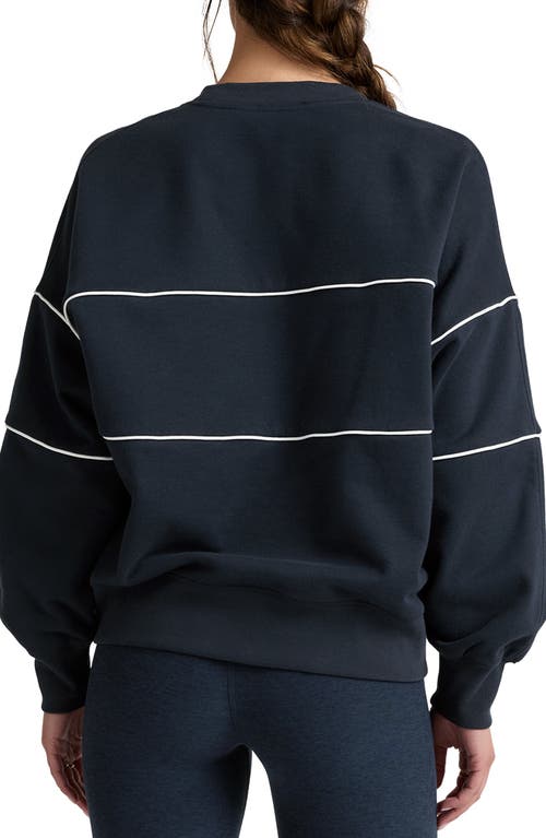 Beyond Yoga Piper Oversize Luxefleece Sweatshirt In Blue