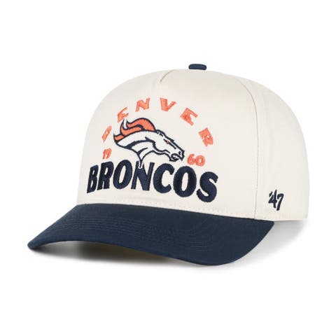 Men's '47 Natural Denver Broncos  Arcitext Hitch Adjustable Hat