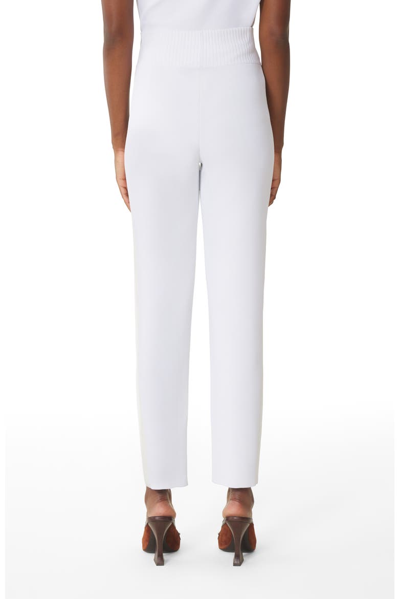 White Viscose Leggings, Alternate, color, White