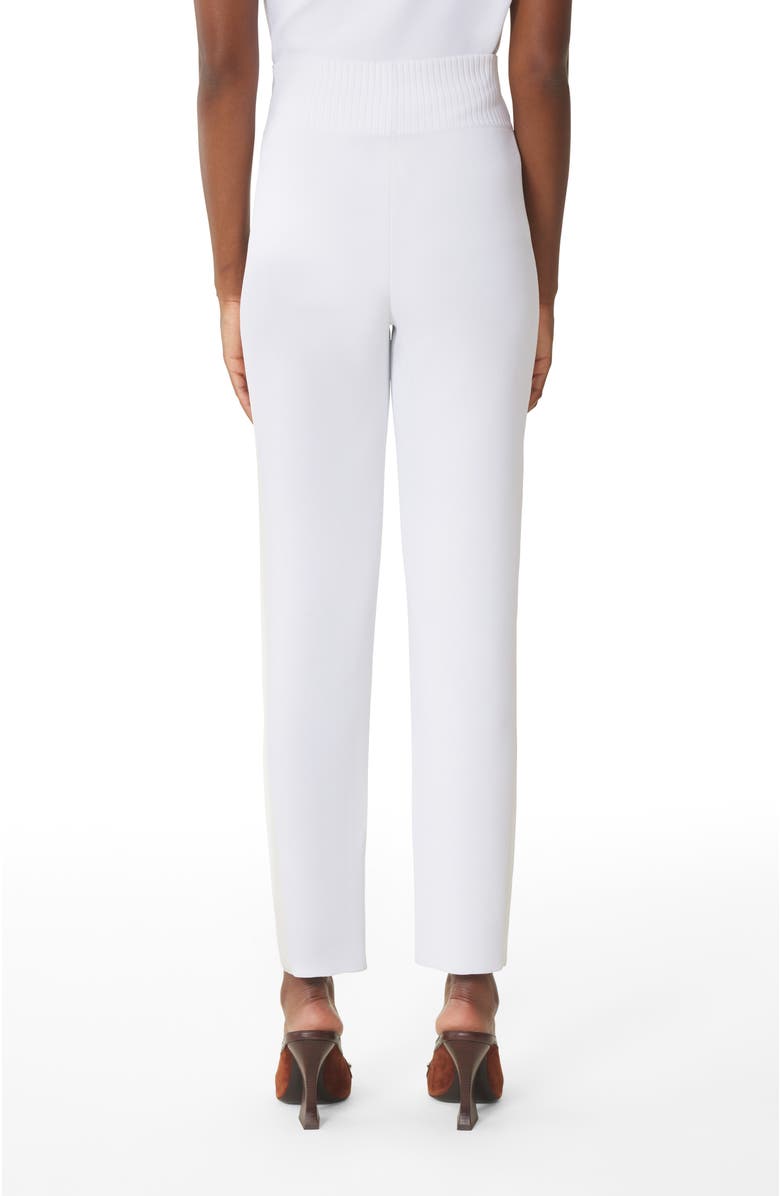 Lanvin White Viscose Leggings, Alternate, color, White