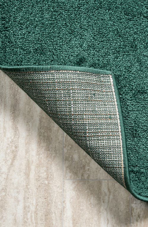Jonathan Y Haze Solid Low-pile Area Rug In Green