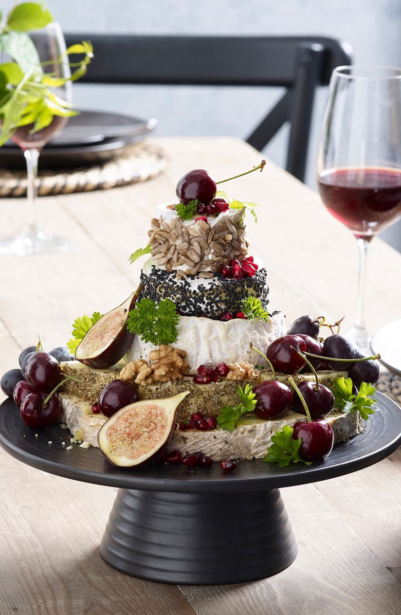 NEXT Bronx Cake Stand, Alternate, color, Black