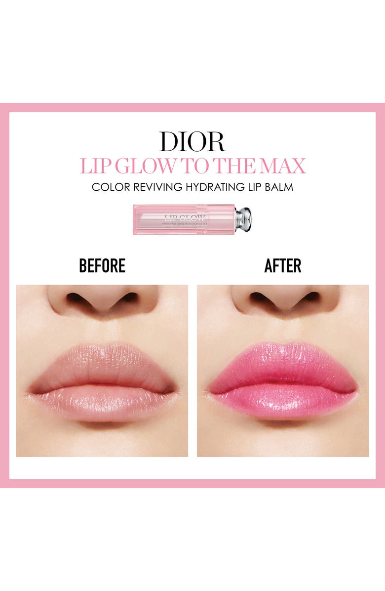 DIOR Lip Glow to the Max Hydrating Color Reviver Lip Balm, Alternate, color,