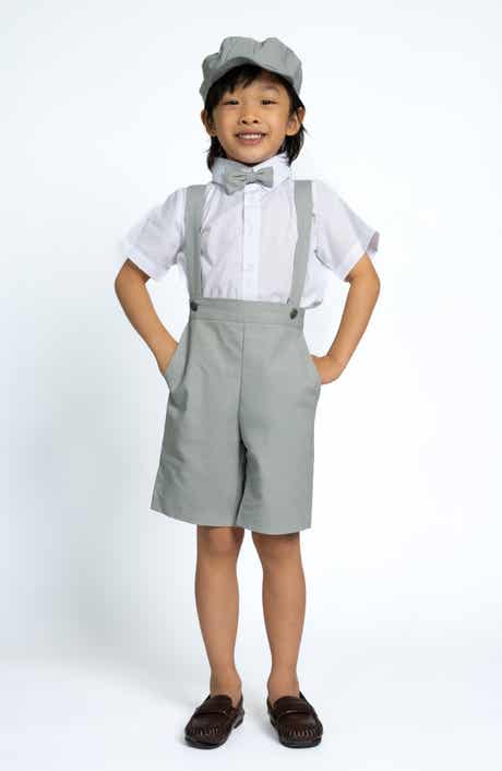 Peanut Butter Collection Kids' Eton Safari 5-Piece Suspenders Suit Set