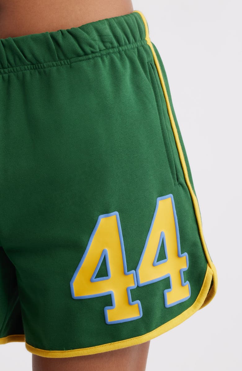 THE MAYFAIR GROUP 444 Graphic Sweat Shorts, Alternate, color, Green