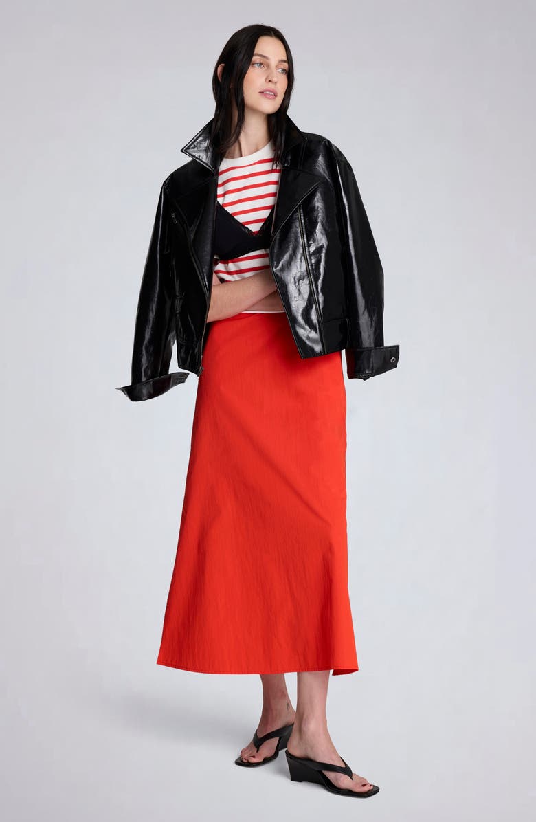 Kenneth Cole Stripe Boxy T-Shirt, Alternate, color, 