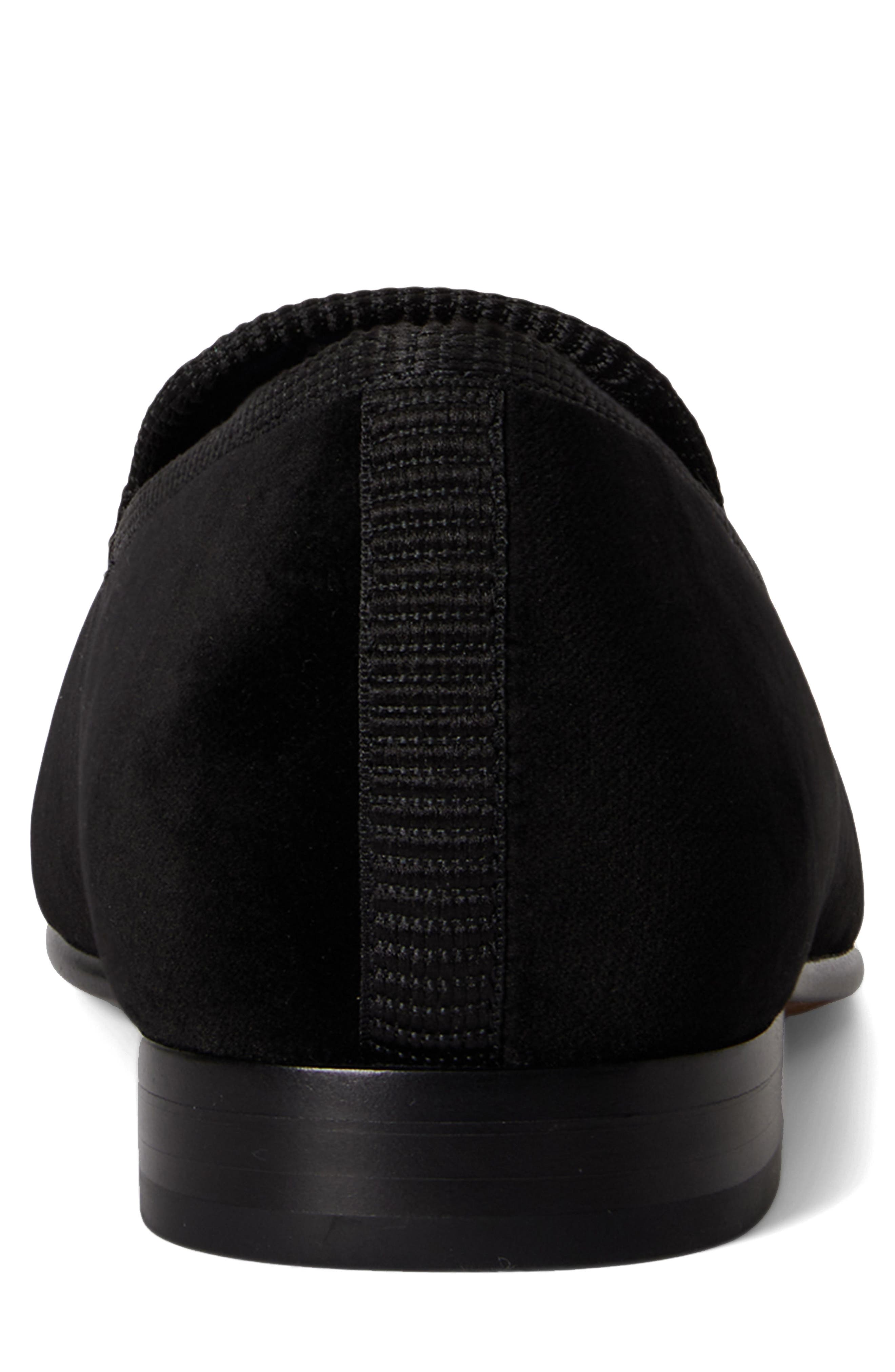 Ralph Lauren Paxton Velvet Loafer, Alternate, color, Black