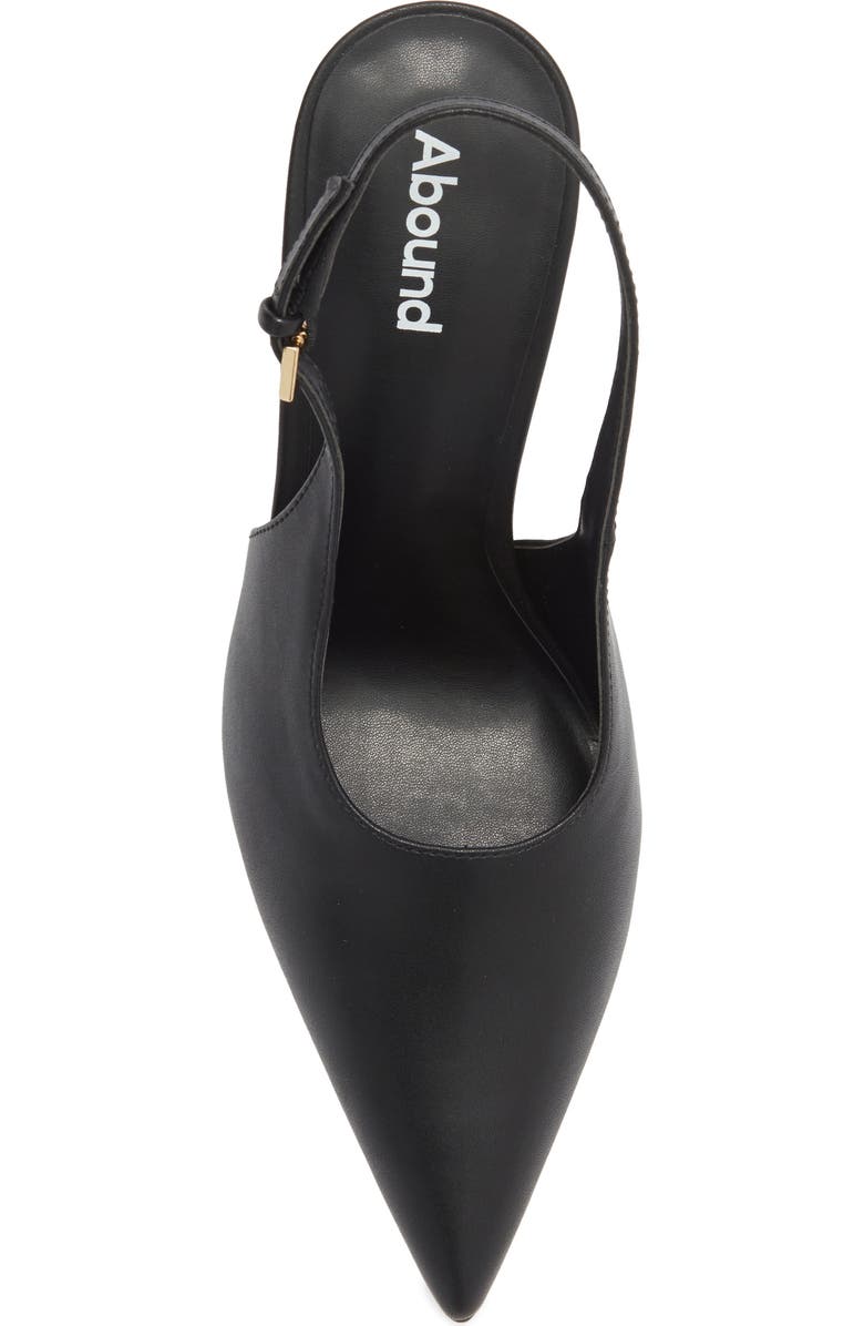 Abound Carmella Slingback Pump, Alternate, color, Black