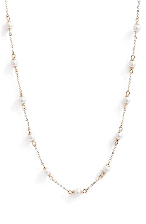 Imitation Pearl Necklace