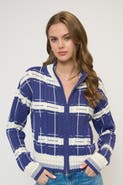 Central Park West Eden Specialty Stitch Bomber