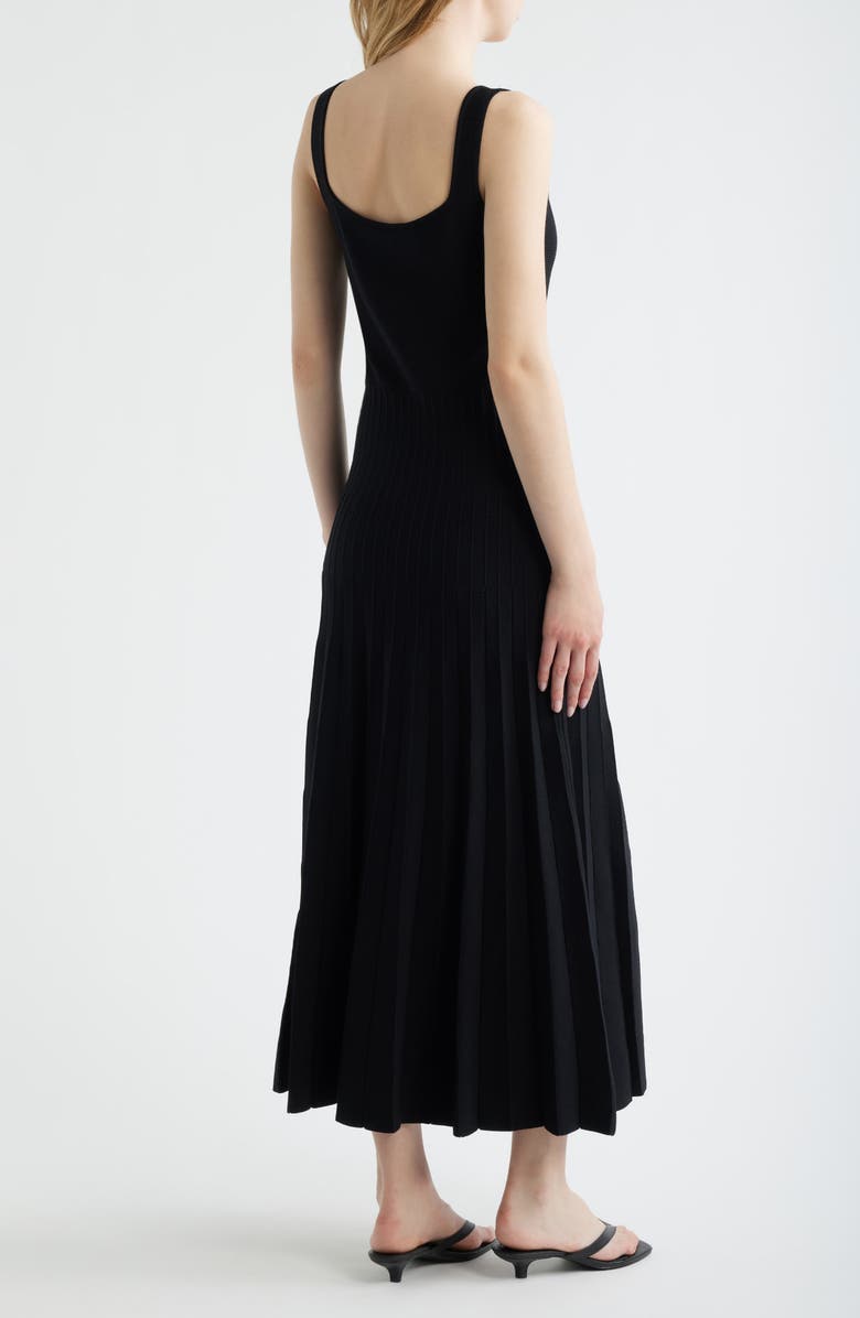 FREEMARKET Tank Midi Sweater Dress, Alternate, color, Black