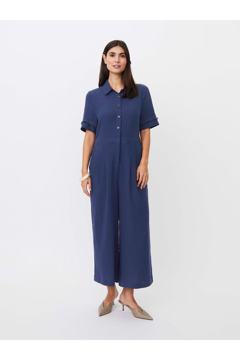 Manyvariel Wide Leg Jumpsuit, Main, color, Medieval Blue