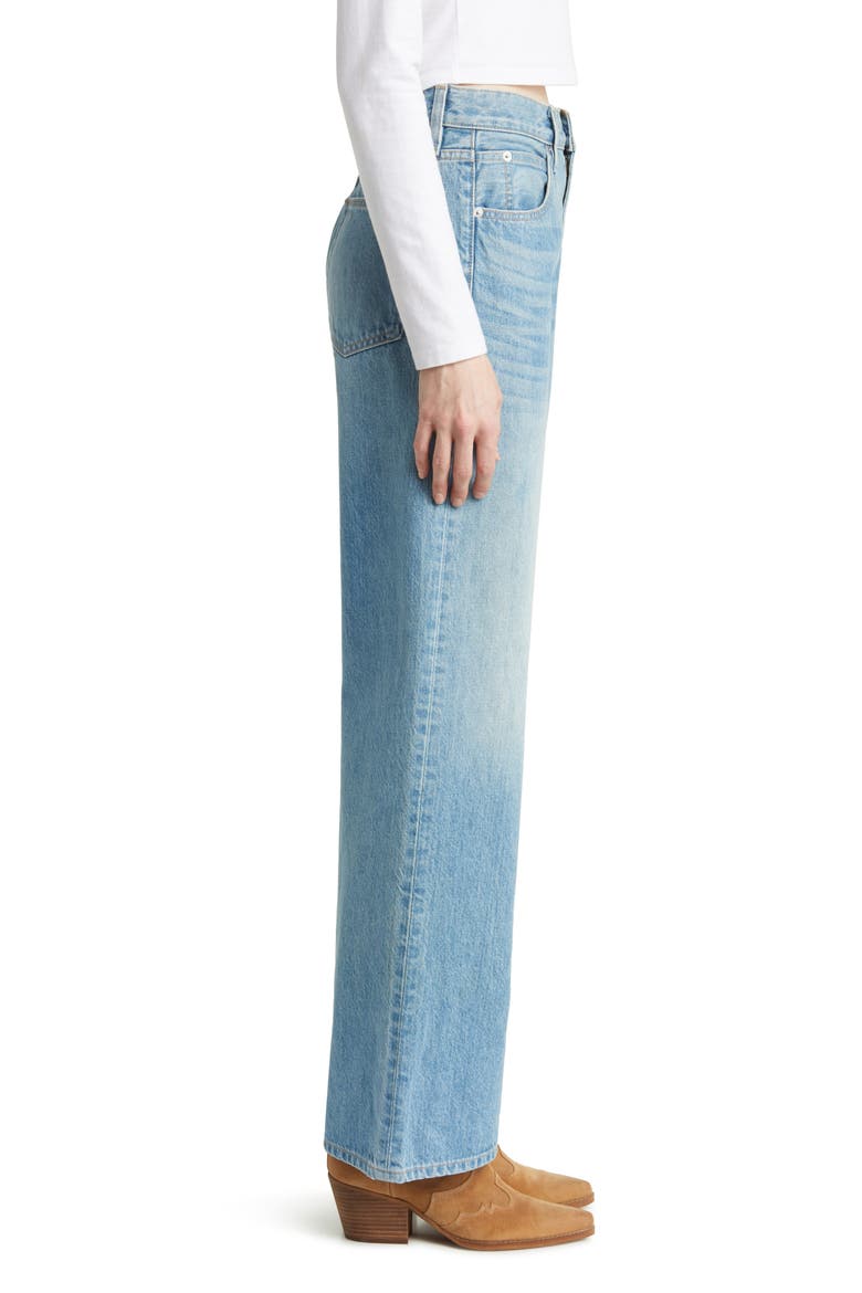 Grace Cotton Wide Leg Jeans, Alternate, color, SWEET THING