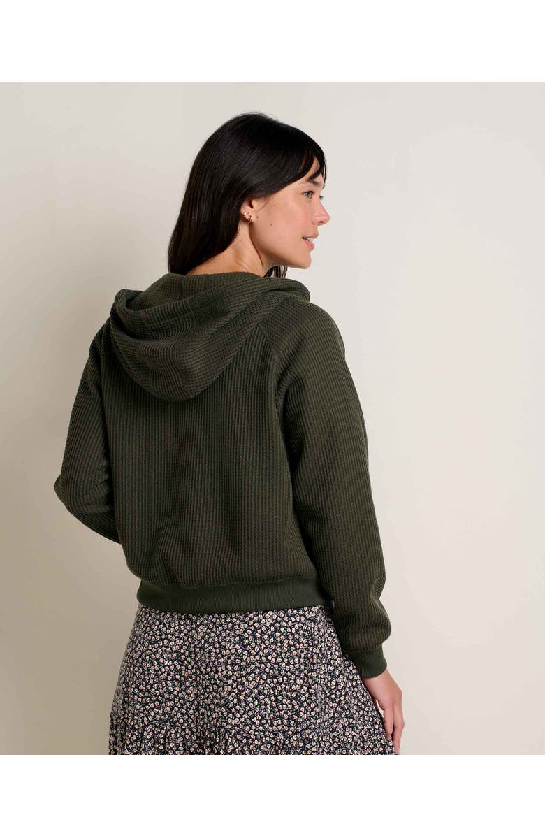 Toad & Co Bitterroot Long Sleeve Hoodie, Alternate, color, Olive