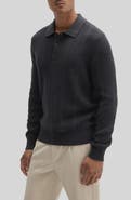 Robert Barakett Mercato Long Sleeve Polo Sweater