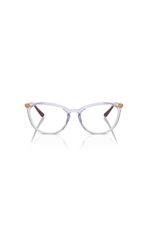 Vogue Eyewear 51mm Cat Eye Optical Glasses In Purple
