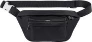SANDRO Technical fabric shoulder bag