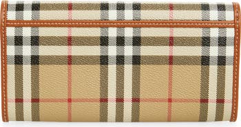 【BURBERRY】HALTON WALLET Burberry Halton Check Continental Wallet | Neiman Marcus