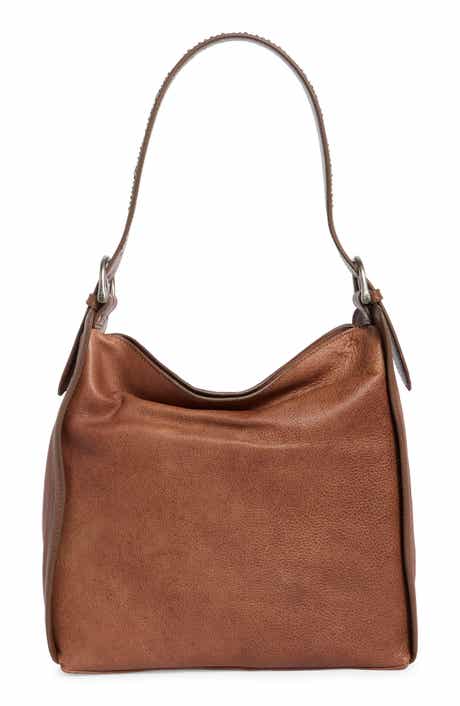 Carla Studded Leather Hobo Bag