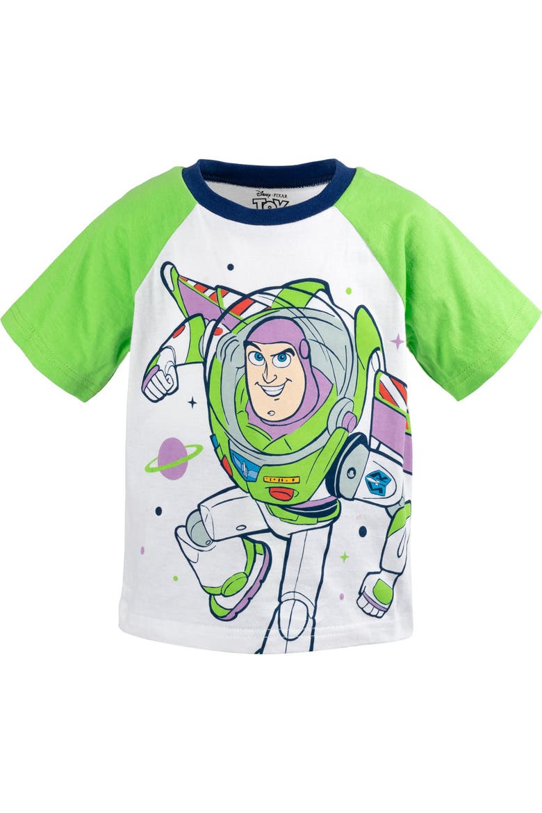 Toy Story 2-Piece T-Shirt and Shorts Set, Alternate, color, Buzz Lightyear Navy