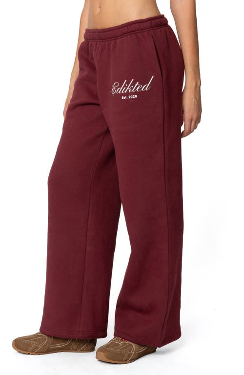 EDIKTED GET EDIKTED RELAXED FIT SWEATPANTS