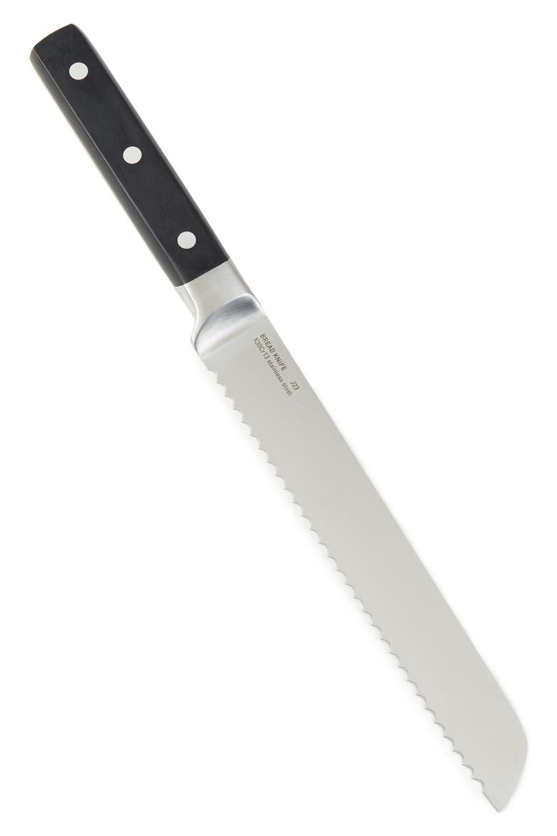 DiNA Gene 8-Inch Bread Knife, Alternate, color, BLACK