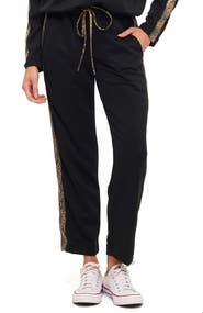 O.L. Modal Scuba Knit Stripe Joggers