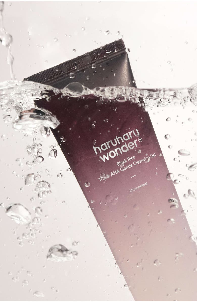 haruharu wonder Black Rice Triple AHA Gentle Cleansing Gel, Alternate, color, NO COLOR
