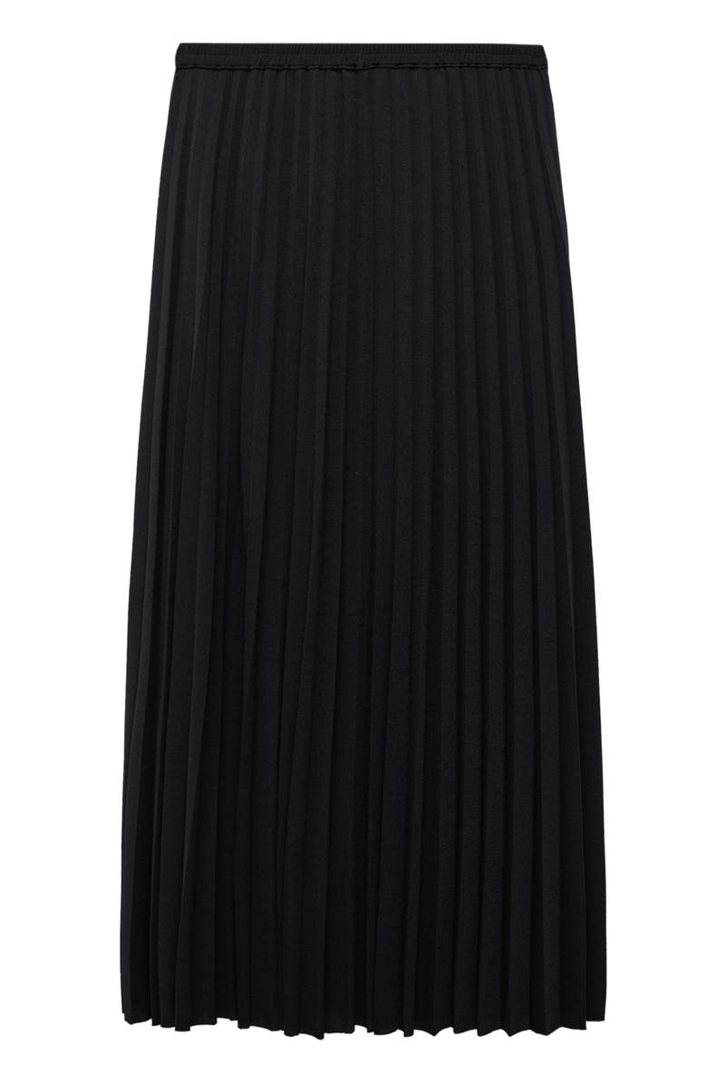 MANGO Pleated Maxi Skirt, Alternate, color, 