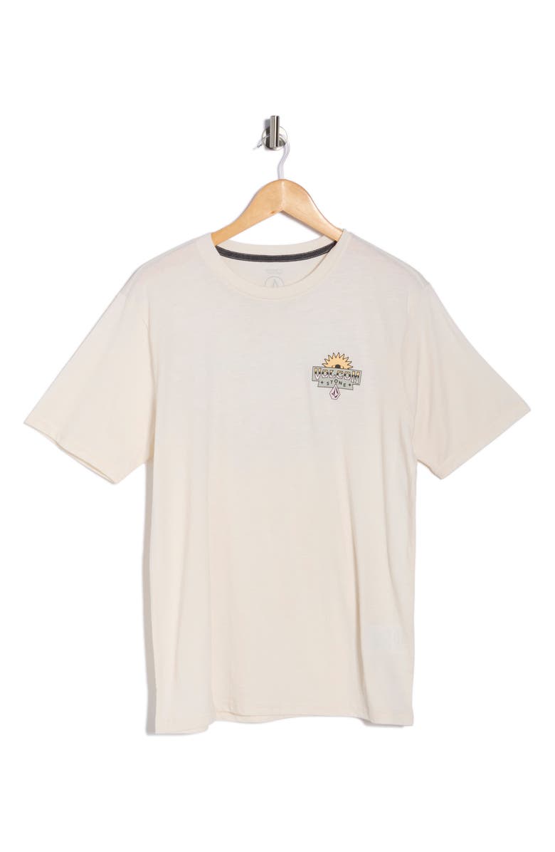 Volcom Sure Thing Graphic T-Shirt, Alternate, color, Off White Heather