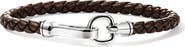 John Hardy Men's Hook Clasp Bracelet, Leather, 5mm