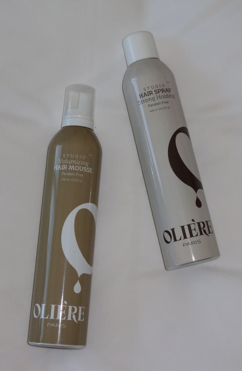 Oliere Paris Studio Professional Hair Mousse, Alternate, color, Brown