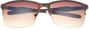 Vince Camuto 62mm Half Rim Sunglasses