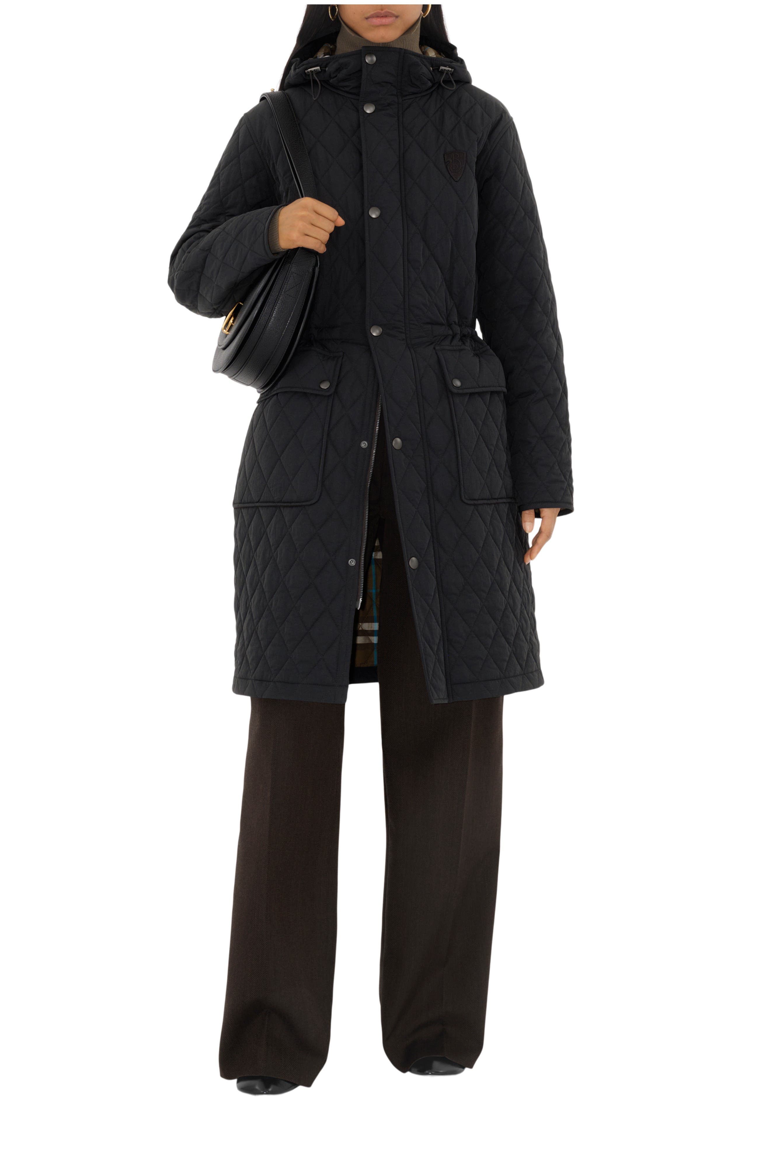 burberry parka women's