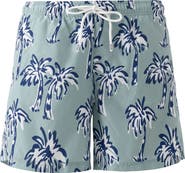 Eton Palm Tree Swim Trunks