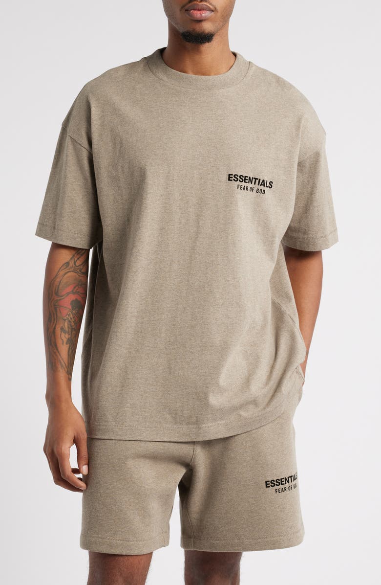 Fear of God Essentials Classic Fit Logo T-Shirt, Alternate, color, 