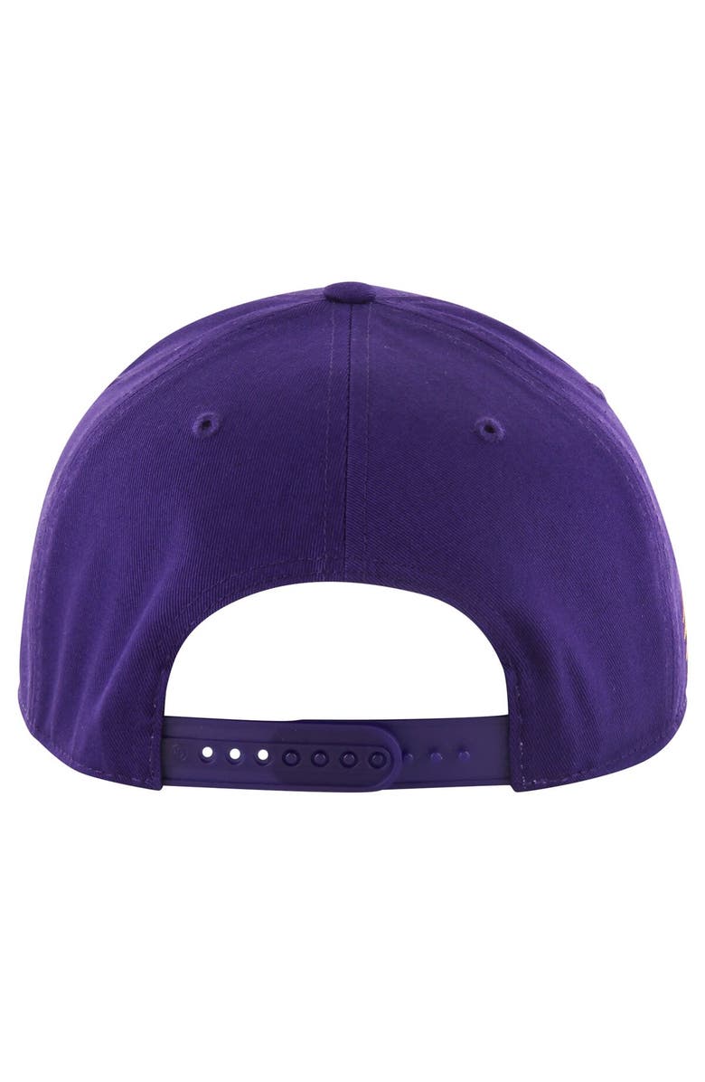 '47 Men's '47  Purple Phoenix Suns Overhand Logo Hitch Adjustable Hat, Alternate, color, Purple