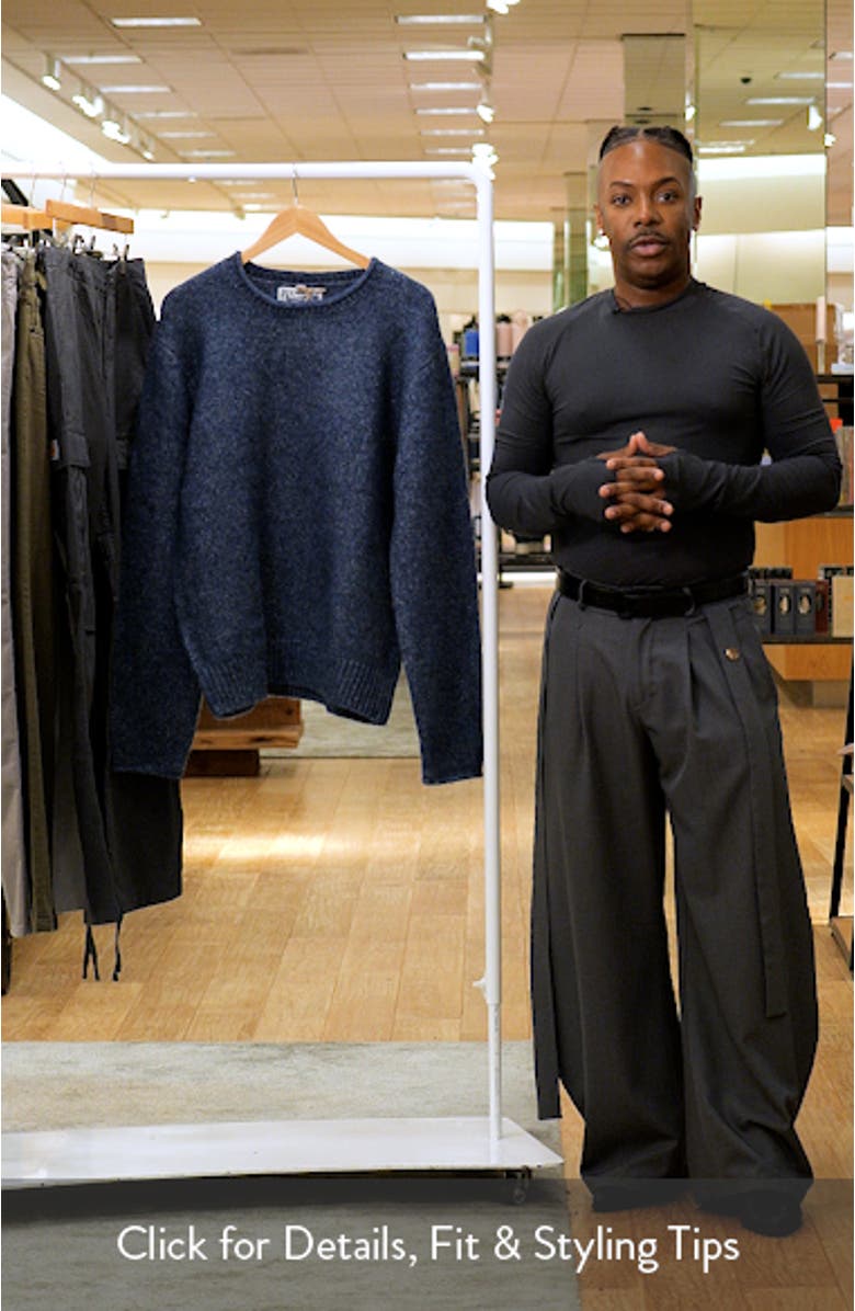 Rolled Collar Sweater, sales video thumbnail