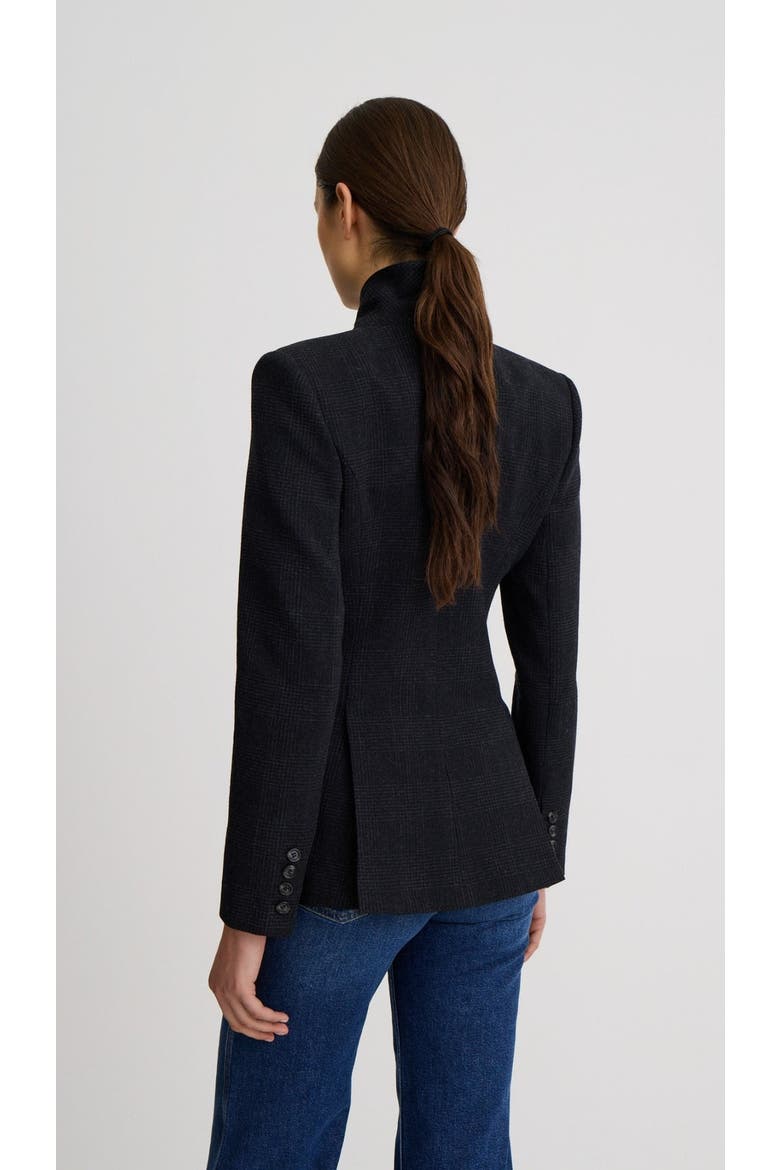 Three Button Tailored Blazer, Alternate, color, Crow Glen Check